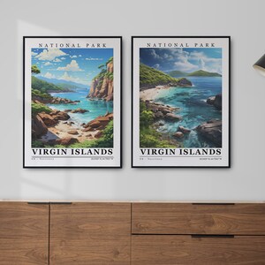 Virgin Islands National Park Wall Art Digital Download Custom Prints Virgin Islands Print, Poster, Canvas, Frame/Wrap, home decor, Souvenir