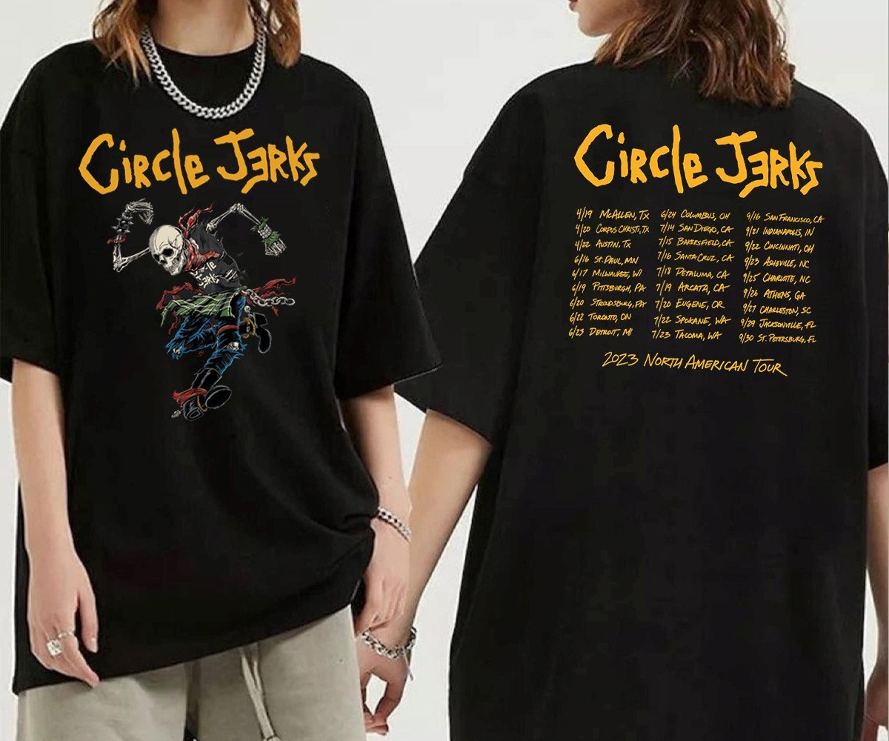 Circle Jerks T Shirt -  Canada