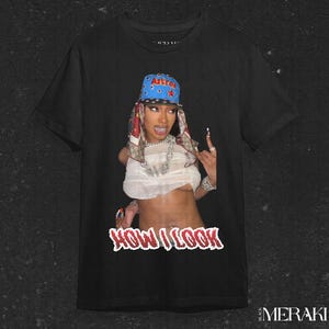 Megan Thee Stallion - How I Look - Megan Act 2 Astros Hat Graphic Tees, Various Styles Unisex Urban Streetwear, Hip Hop Merch Meg Style 2