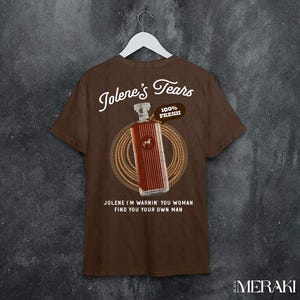 T-shirt cow-boy « Jolene » Beyoncé – T-shirt urbain Western Cowboy Carter & SirDavis whisky