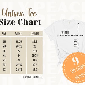 Comfort Colors 1717 size chart, 1717 size chart, cc1717 size chart, comfort colors 1717 mock, 1717 mockup, comfort colors size chart, cc1717
