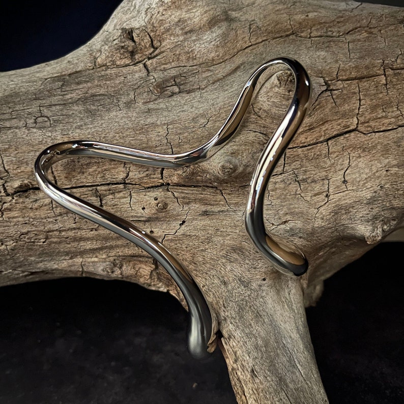 Platinapläterat armband: Elegant unisexdesign, utan missfärgningar bild 2