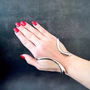 Platinapläterat armband: Elegant unisexdesign, utan missfärgningar bild 1