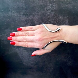 Platinapläterat armband: Elegant unisexdesign, utan missfärgningar bild 9
