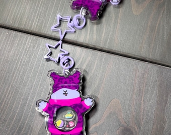 Chowder Double-Sided Shaker Charm