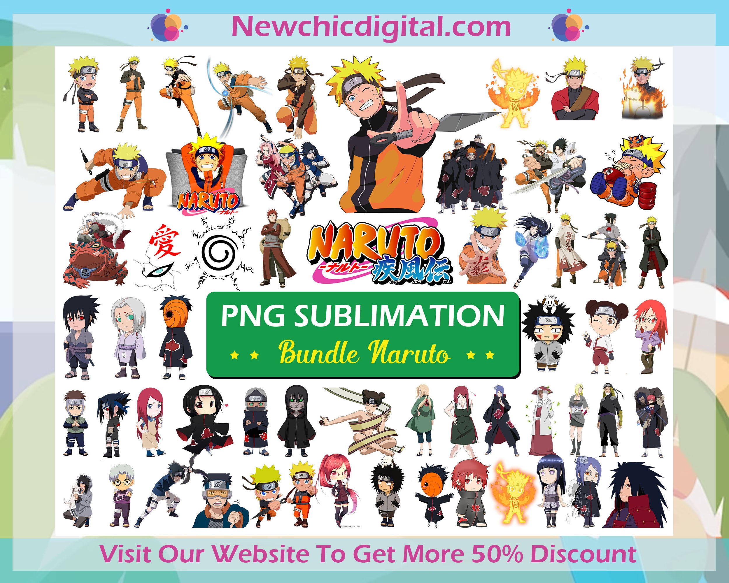 Naruto Cut File - Etsy