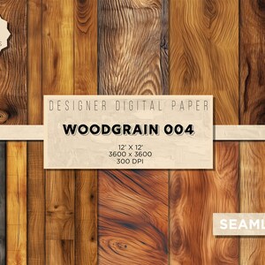 10 Wood Grain Seamless 004 | wood grain digital paper wood digital paper wood grain texture seamless wood backdrop commercial use
