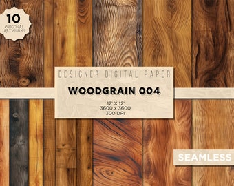 10 Wood Grain Seamless 004 | wood grain digital paper wood digital paper wood grain texture seamless wood backdrop commercial use
