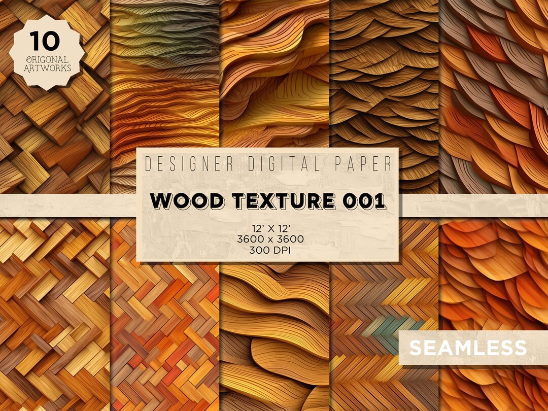 10 Wood Texture Wood Grain Digital Paper Wood Digital Paper Wood Grain Texture Seamless Wood