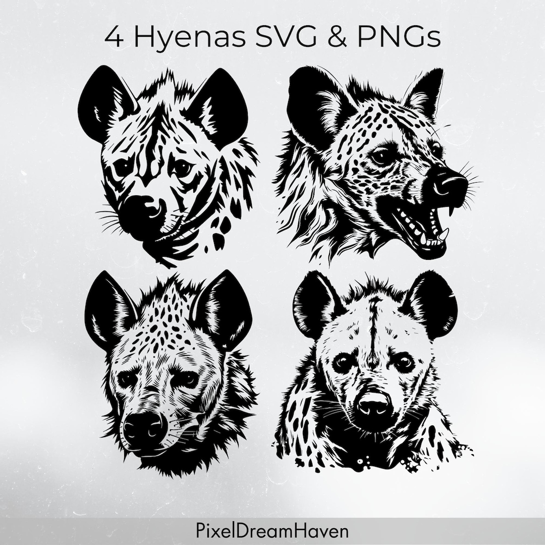 Hyena Svg, Hyena Png, Hyena Clip Art, Hyena Graphic, Hyena Vector