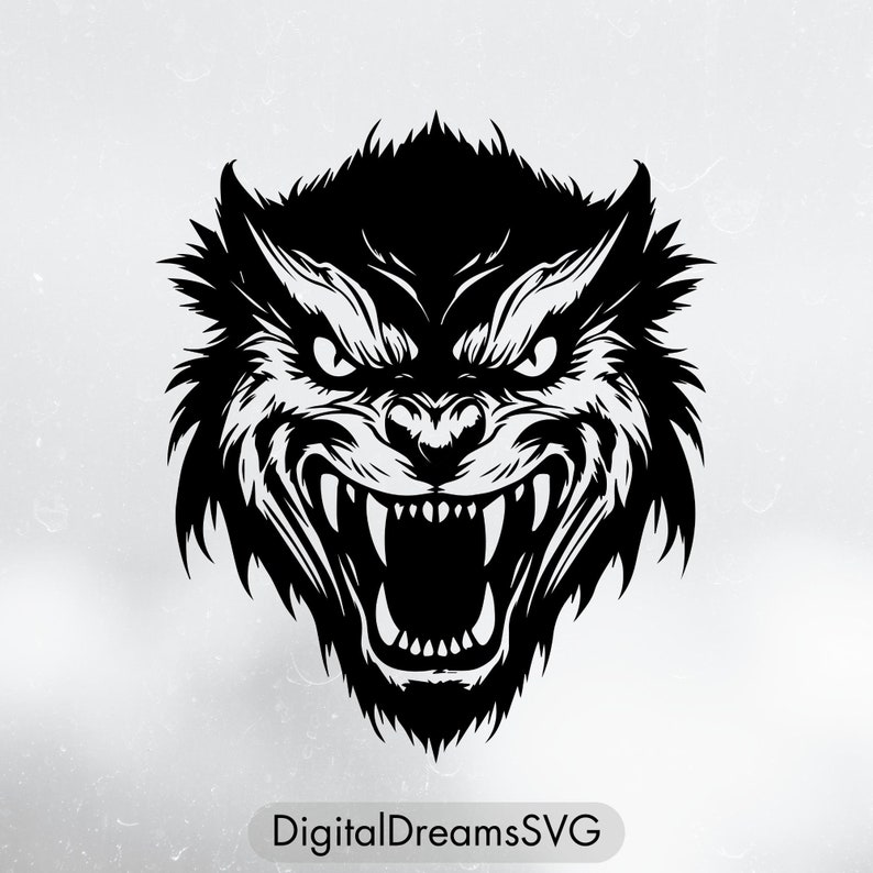 Werewolf SVG Transparent PNG, Savage Werewolf SVG, Angry Werewolf Svg