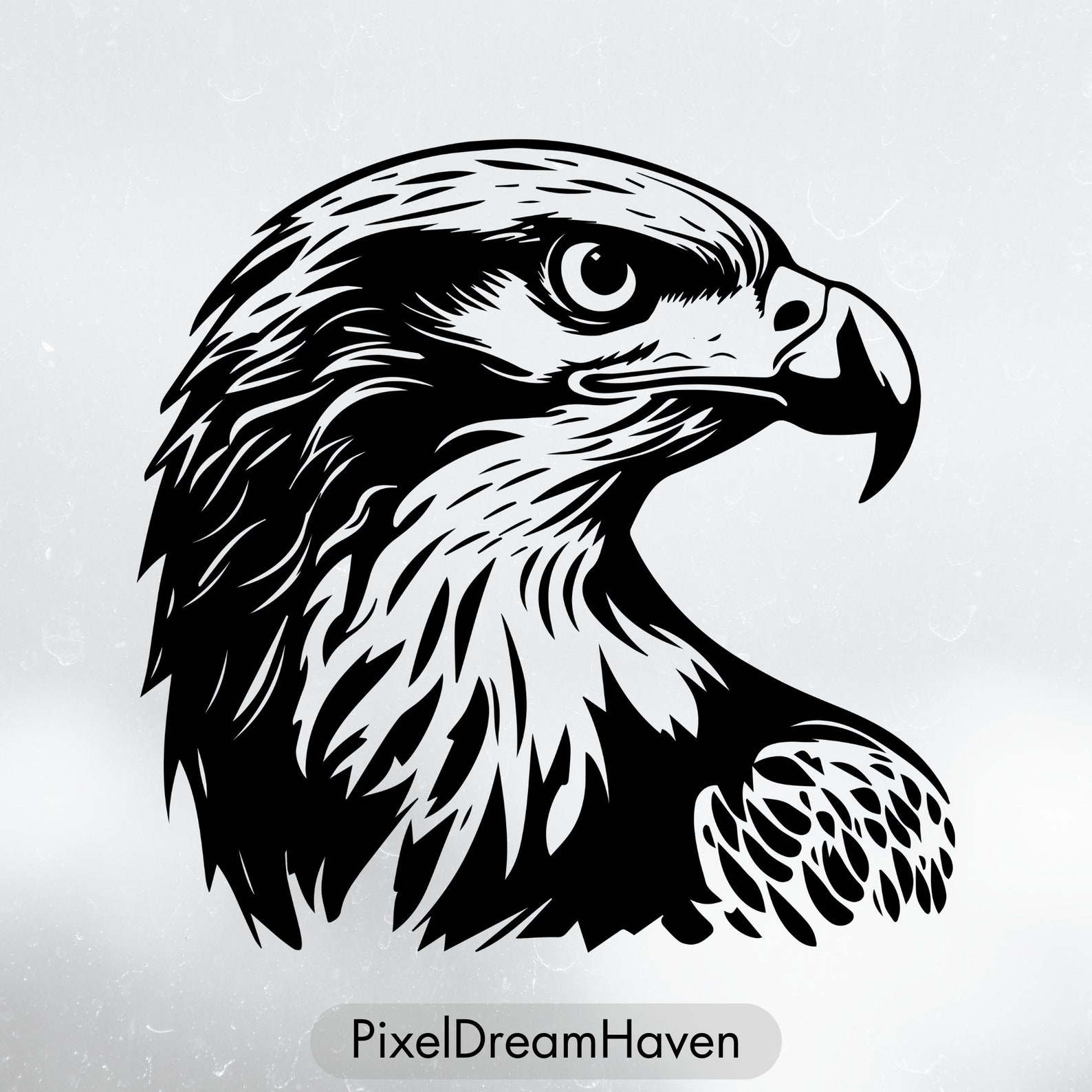 Hawk Svg, Hawk Png, Hawk Clip Art, Hawk Graphic, Hawk Vector, Hawk Icon ...