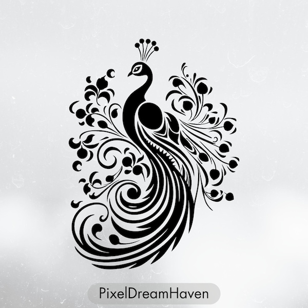 Peacock Svg, Peacock Png, Peacock Clip Art, Peacock Graphic, Peacock Vector, Peacock Icon, Peacock Logo, Peacock Decal, Peacock Design