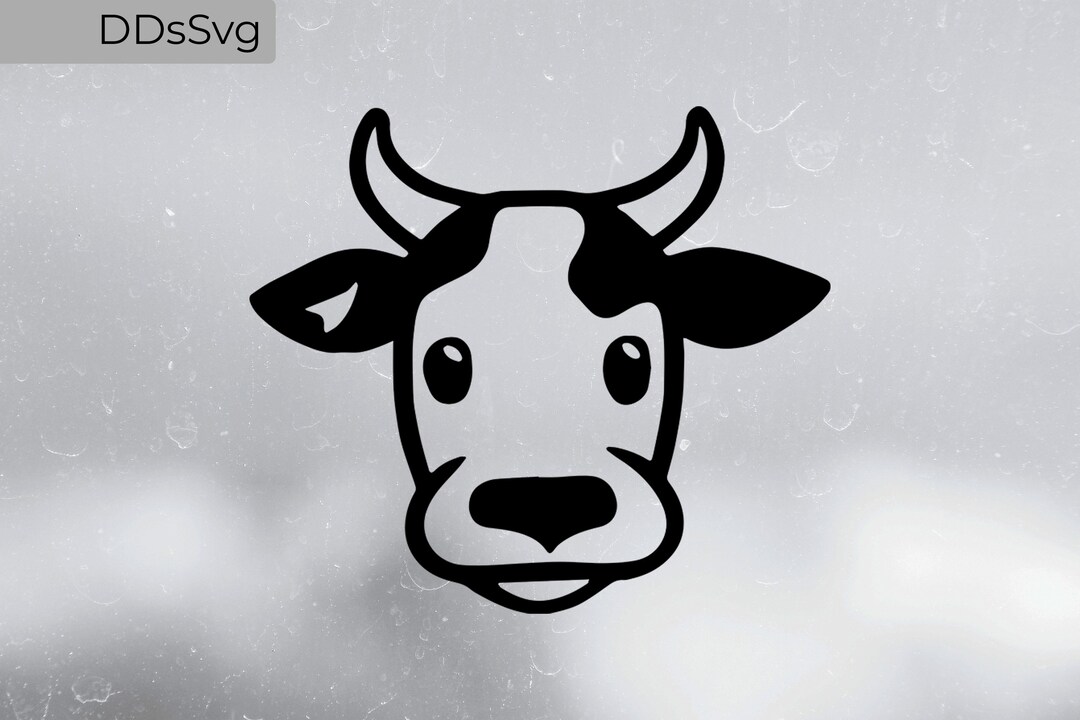 Cute Cow Svg, Minimalist Cow Png, Cow Clip Art, Cow Graphic, Cute Cow