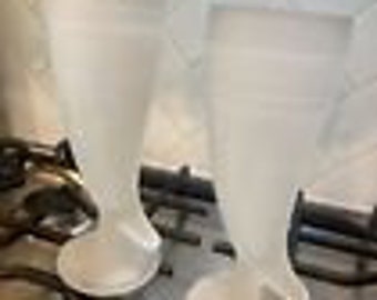 Pair Frosted Indiana Viking Horn Pilsner Beer Glasses 10 OZ