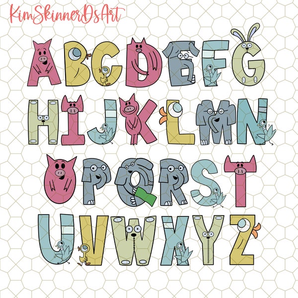 Alphabet Piggie And Elephant Png, Piggie And Elephant Letters Png, Piggie And Elephant Back To School Png, Read More Books, Not Separated