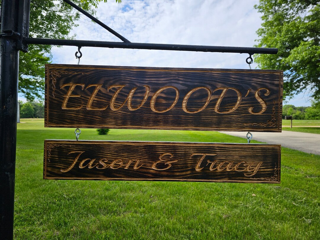 Outdoor Family Sign Custom Etsy