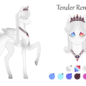 Custom My Little Pony Reference Sheet