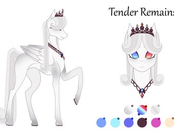 Custom My Little Pony Reference Sheet