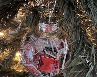 Agatha Christie Mini Book Ornament