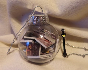 Narnia Mini Book Ornament