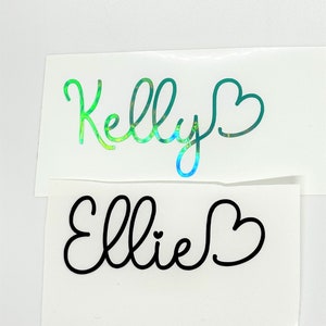 Personalised Vinyl Decal Name Sticker | Personalise | Water Bottles | Starbucks Cups | Glasses | Laptops & Much More...