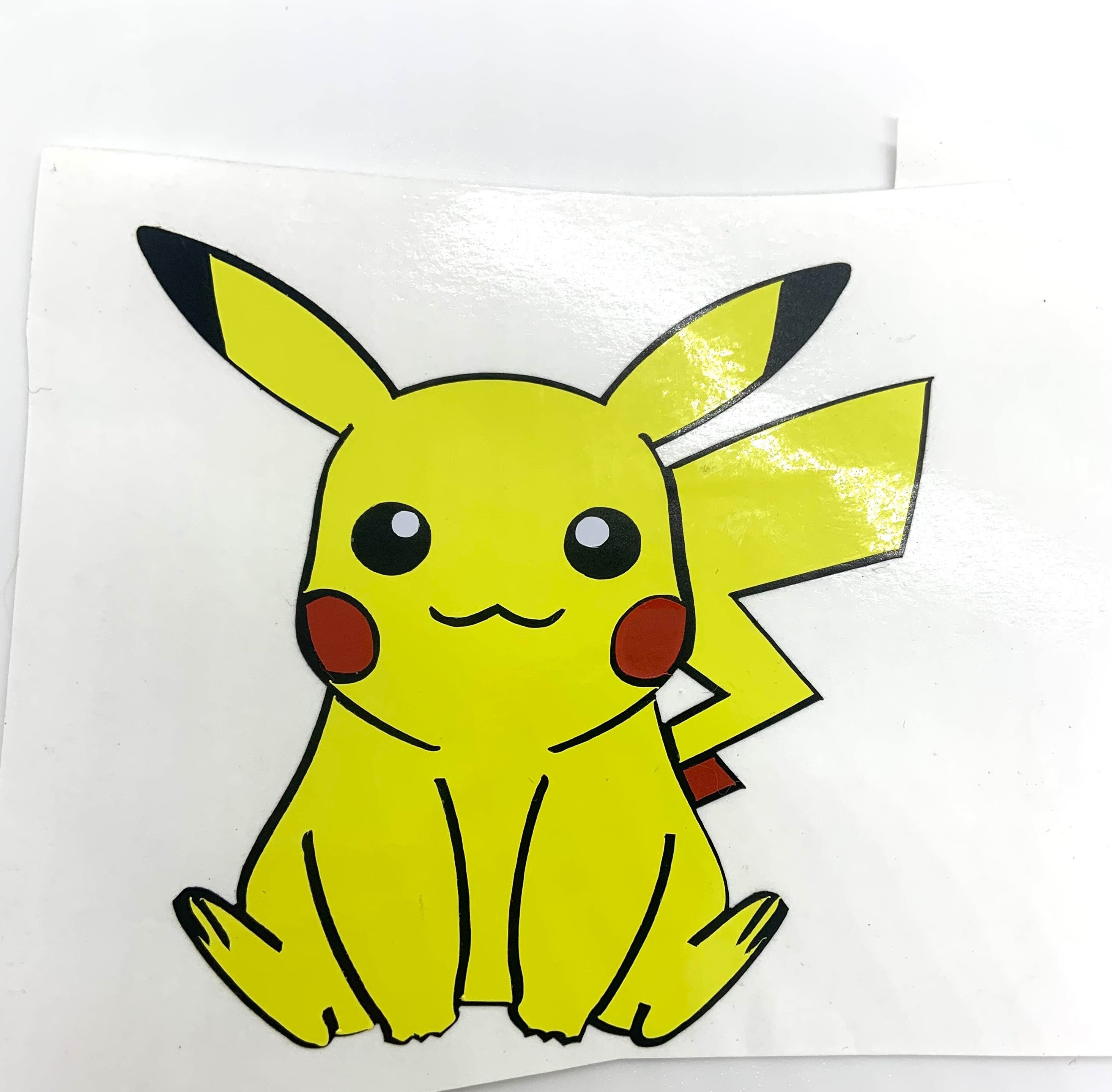 Pikachu Running Sticker | Waterproof Vinyl Decal | 3in