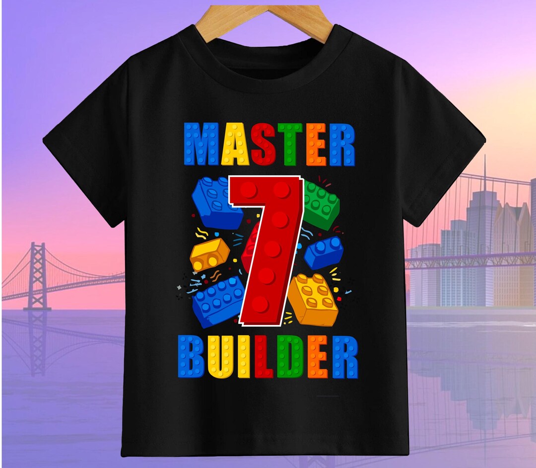 Building Blocks Birthday, Matching Family Shirts, Personalized T-shirt ...