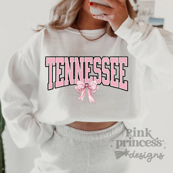 Coquette bow png Retro mama png State designs Tennessee png sublimation png trending png designs tee shirt designs destination png designs