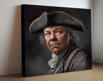 Paul Revere Oil Painting Canvas or Print | Patriot Series | Founding Fathers | by June Vale