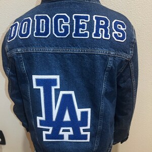Dodgers jean jacket discount