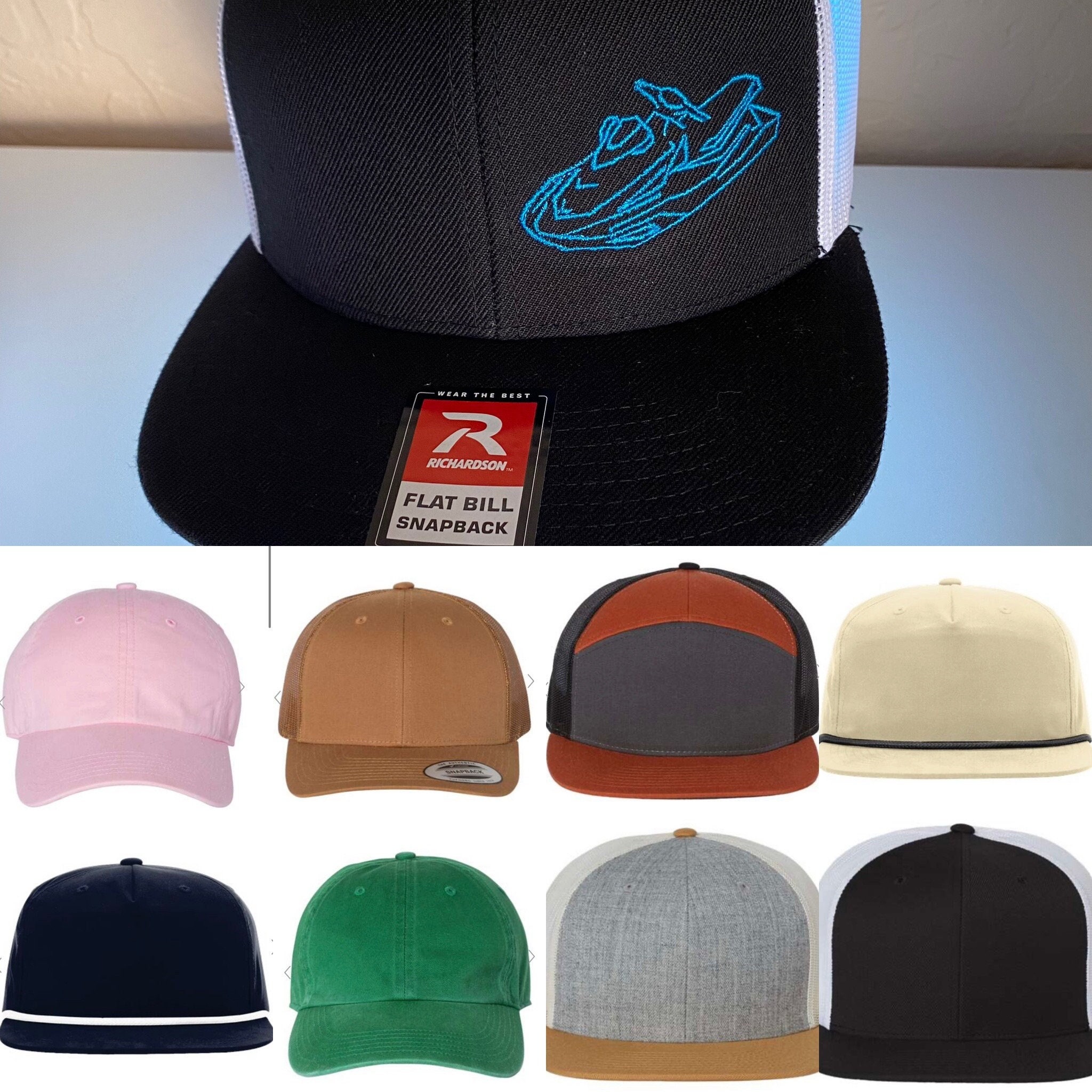 SeaDoo Wave Runner JetSki Hat Multiple Styles