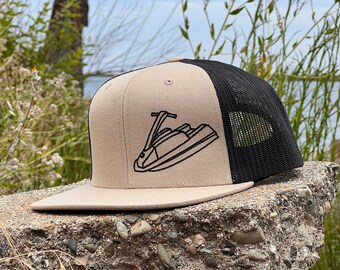 Standup Jet Ski embroidered Richardson 511 snapback trucker hat
