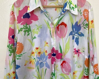 New Look - Chemise nouée devant - Rose vif