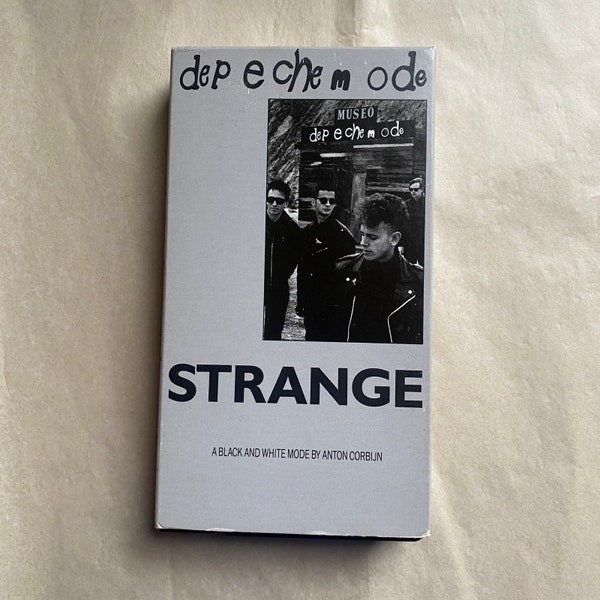 Depeche Mode Strange VHS Anton Corbijn 1988