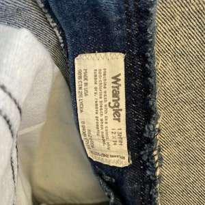 Vintage Blue Wrangler Denim Jeans 26 image 6