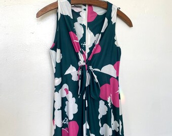 Vintage 1970s Floral Maxi Dress