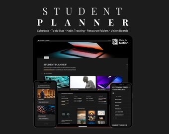 Modelo de Planejador Acadêmico para Estudantes do Notion