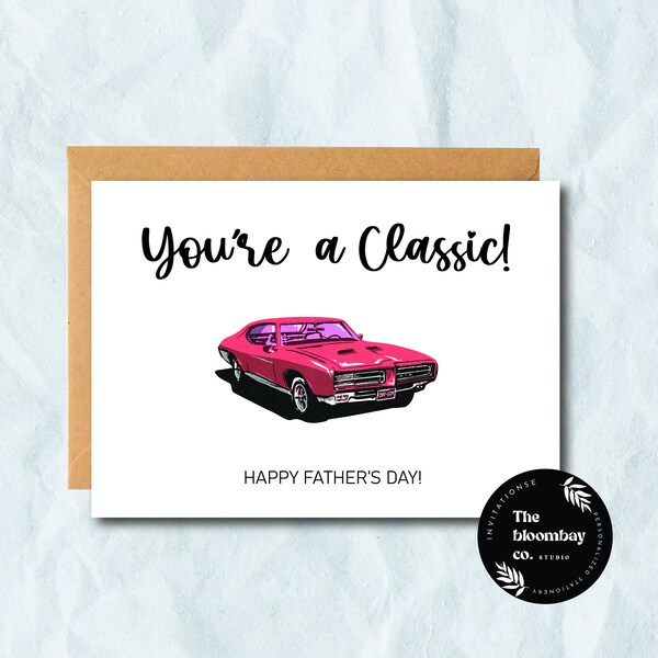 Printable Corvette Birthday Card Etsy Canada Printable Corvette Birthday Card Etsy Canada