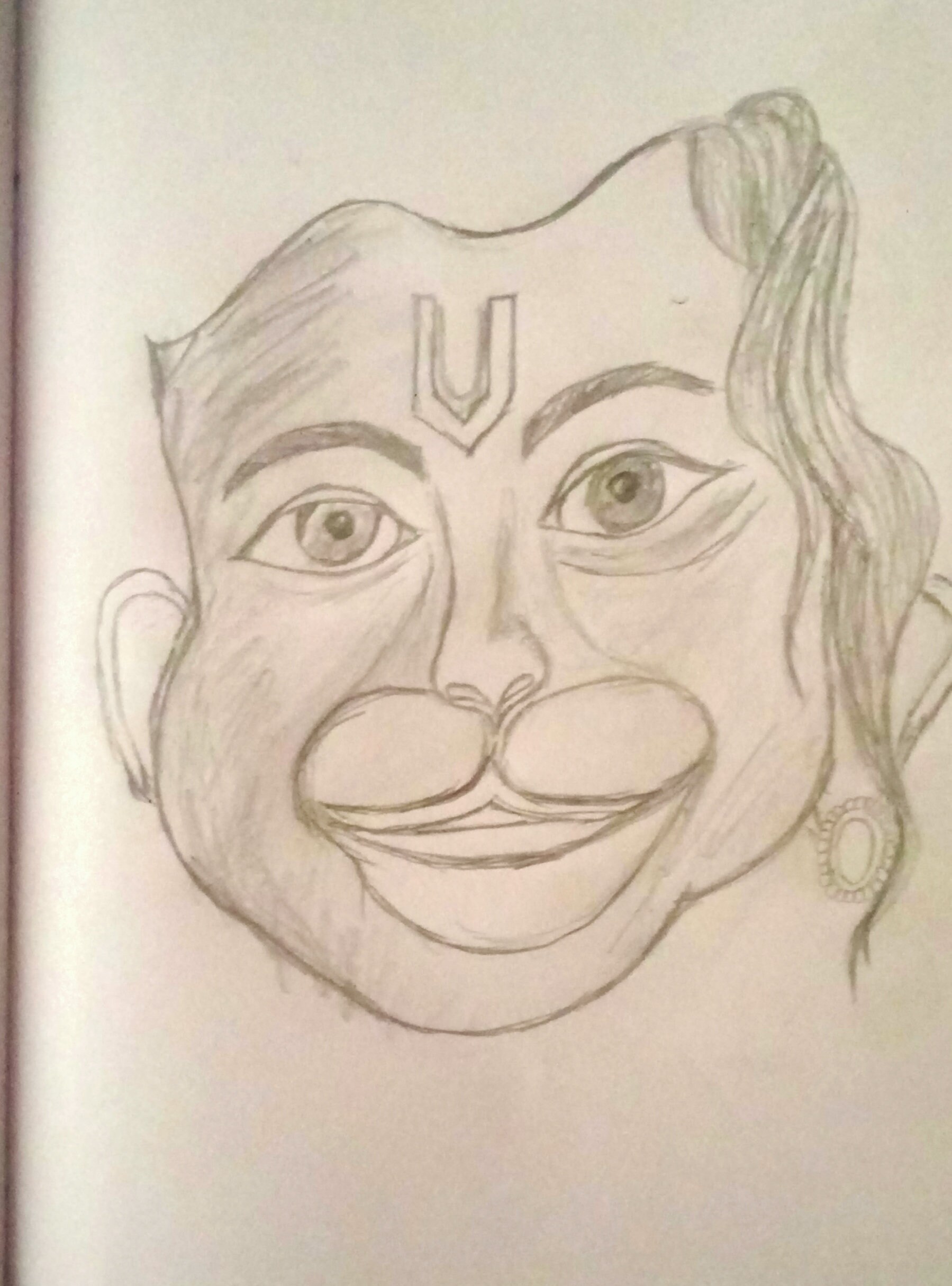 Hanuman - Drawing Skill