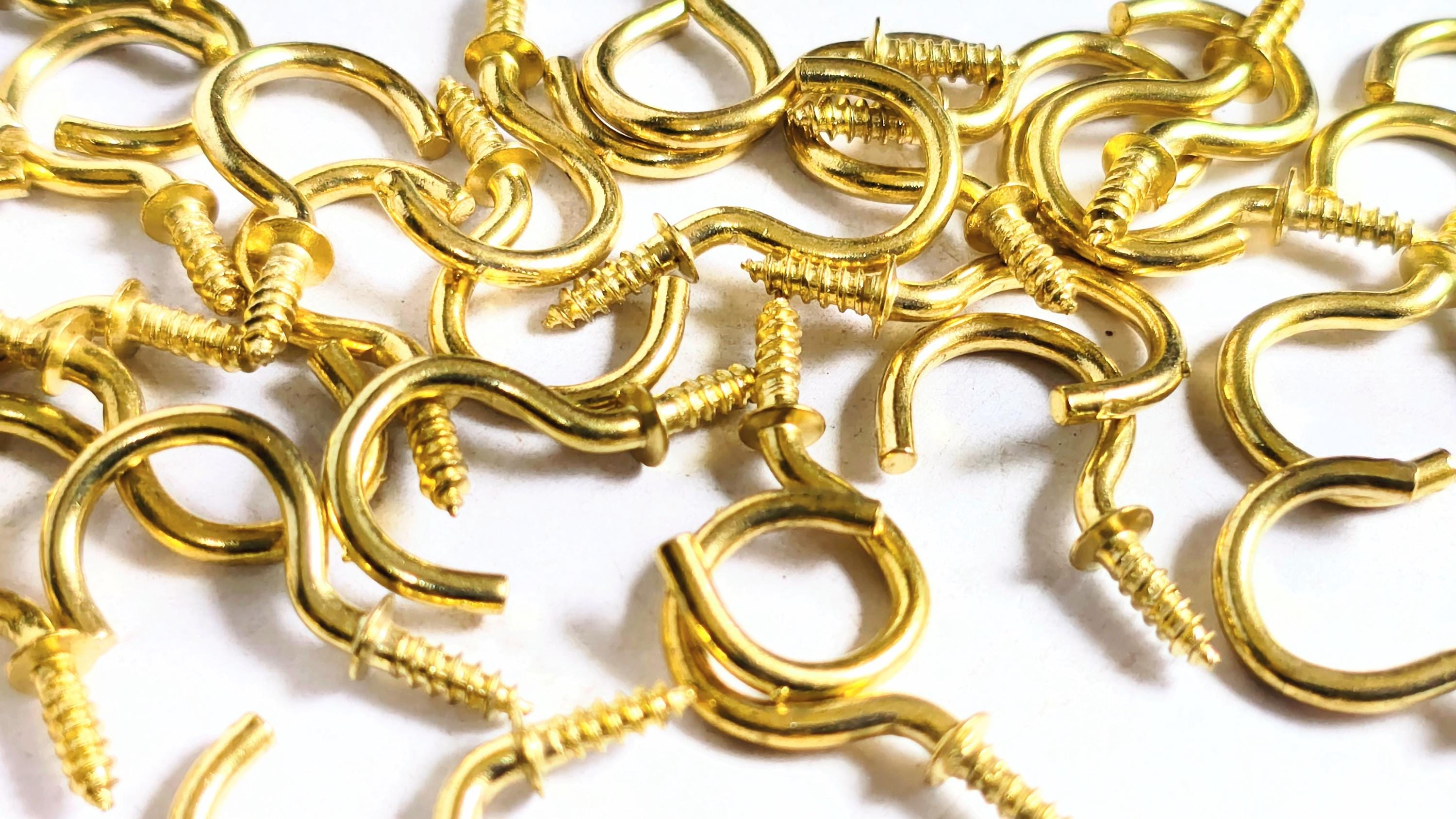 Stainless Steel Eye Hooks 2.6 Inch 40-Pack 2.6 Inch Stainless Steel Eye Hooks – Heavy-Duty Screw-in Eye Bolts For Wood, Indoor & Outdoor Hanging, 304 Stainless, Rust-Resistant