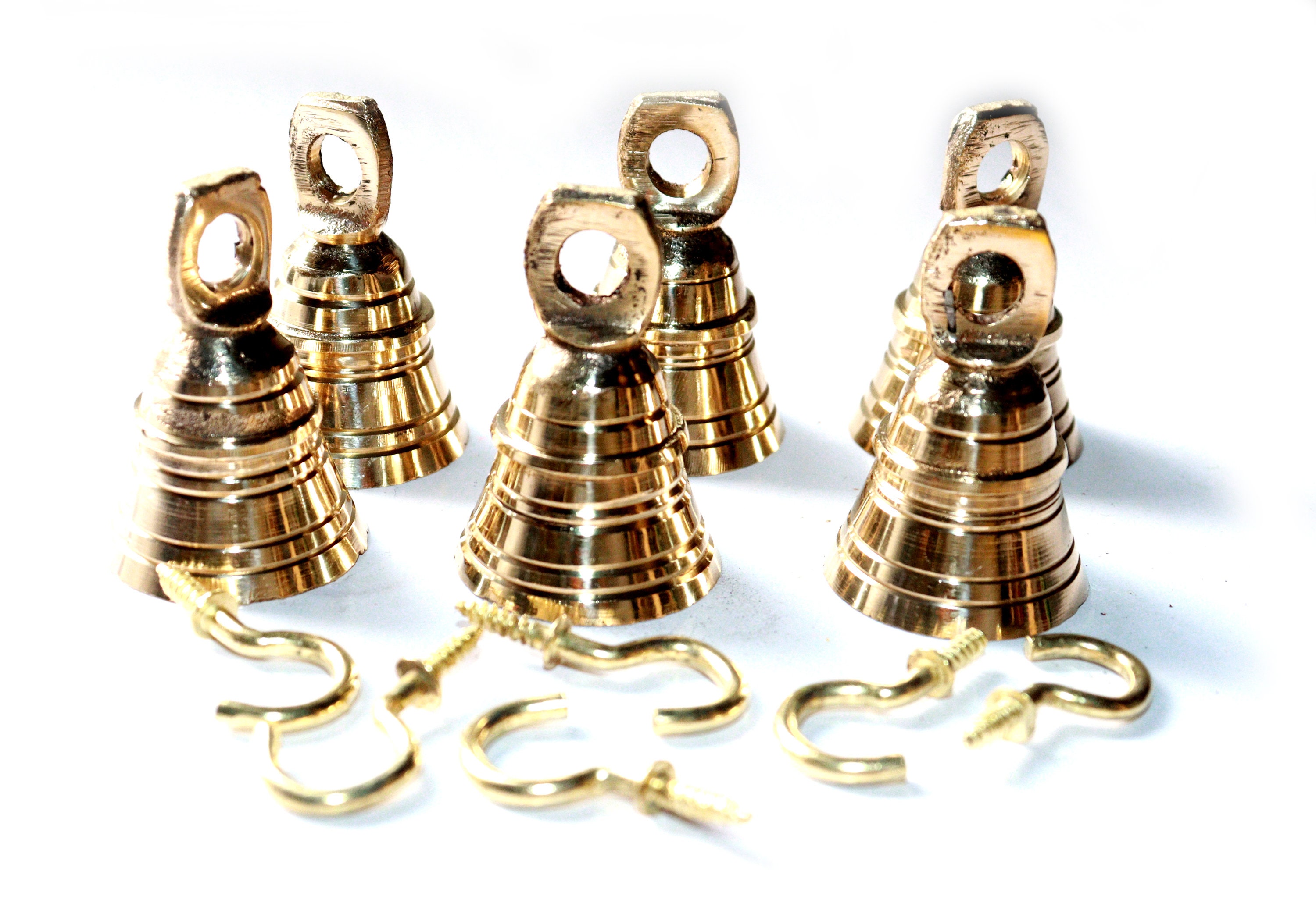 3pcs bells for crafts Small Bell Golden Bells Craft Bells Jewelry