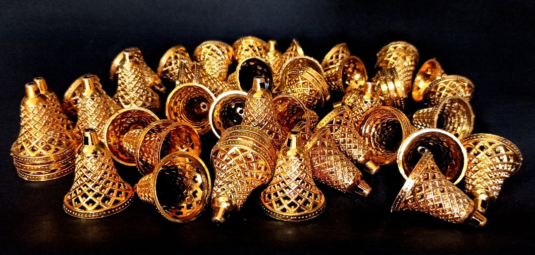 Miniature Plastic Artificial Bells for Home Decor Ornaments Etsy