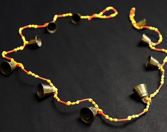 Messing Jingle Glocken Schnur 3,5 ft, Weihnachten Hochzeit Dekor