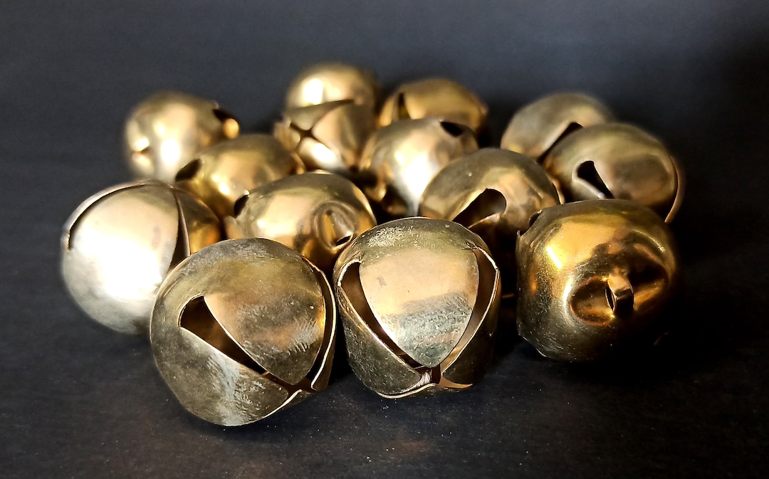 Festive Jingle Bells Bulk 1 Inch DIY Craft Bells Enhance Etsy