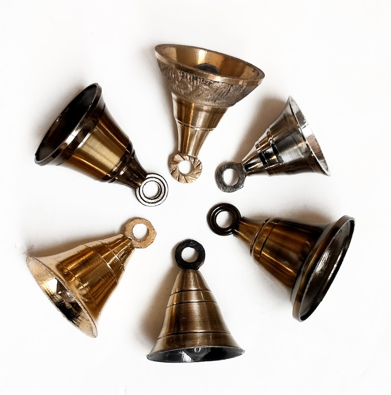 Solid Bell Handmade Solid Brass Jingle Bell: Home Decor Ornament - Etsy