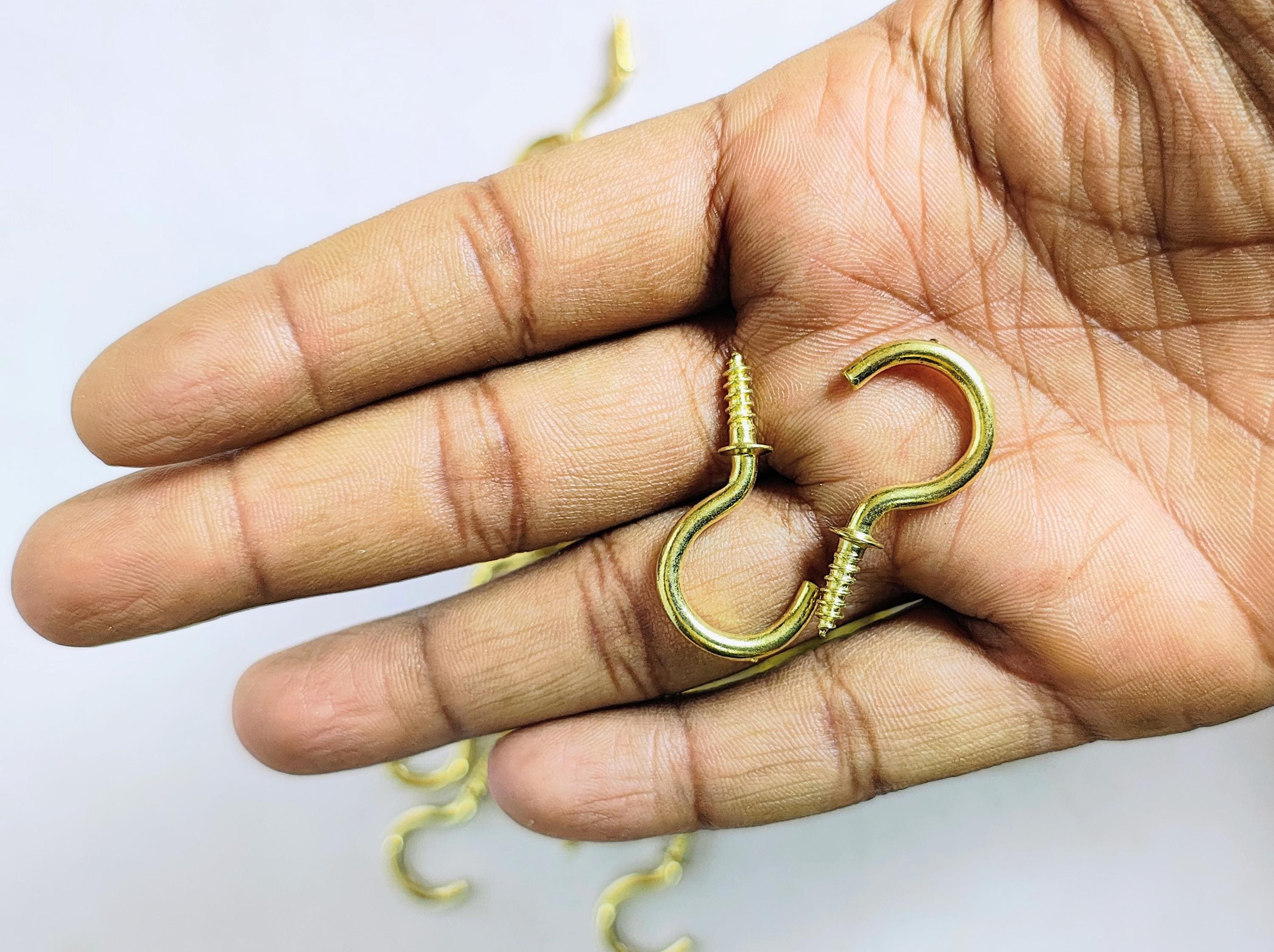 100 Ganci A Tazza In Ottone - Diametro 25mm, Per Soffitti E Pareti, Interni Ed Esterni - Foto 10