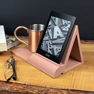 Book Lovers |docking station| Kindle Accessories| Book Stand | Unique Triangle Book Stand The Perfect Gift for Your Beloved Bookworm