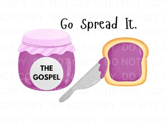 The Gospel PNG digital download- instant download- digital art