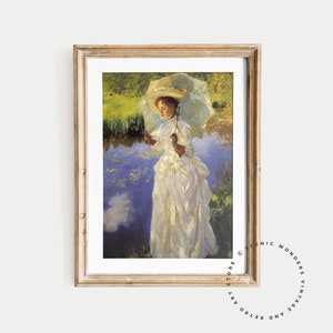 ULTRA HIGH QUALITY | Wall Art | John Singer Sargent | Wall Decor | Retro Art | Vintage Wall Print | Printable Art | Digital Download |